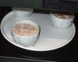 小さな豆腐とひき肉の茶碗蒸し♪簡単レンジ作り方6写真