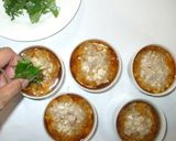 小さな豆腐とひき肉の茶碗蒸し♪簡単レンジ作り方8写真