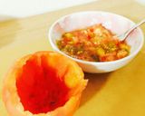 なすたっぷりのトマトinトマトパスタ作り方1写真
