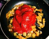 なすたっぷりのトマトinトマトパスタ作り方9写真