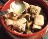 肉巻きこんにゃくと豆苗のレモンめんつゆ鍋作り方9写真