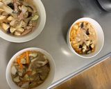 ゴロゴロ野菜魚肉味噌トマトドリア味炒煮風作り方15写真