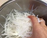 大根とホタテの梅マヨネーズ作り方2写真
