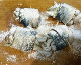 しめじのロール秋刀魚♡生姜ぽん酢作り方4写真