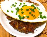 納豆好き必見＊焼き納豆の目玉焼きのせ作り方7写真