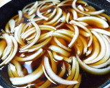 フルぷる豆腐と揚げ玉のこってり卵とじ丼作り方3写真