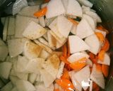 定番の豚汁☆ボリューム満点の味噌汁♪作り方5写真