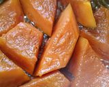 砂糖不使用つやつやホクホクかぼちゃの煮物作り方6写真