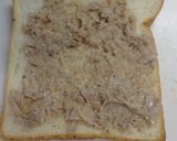 朝食めちゃうま ツナと目玉焼きトースト作り方1写真