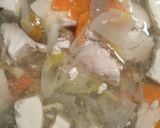 残った鯛のお吸い物で❖上品❖雑炊ランチ❖作り方1写真