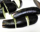 ◇カリカリじゃこのせ♪秋ナスの揚げ煮◇作り方1写真