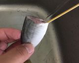 アジの開き方（背開き）作り方3写真