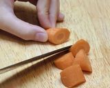 和風ポテトサラダでハロウィーン作り方1写真