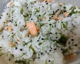 鮭と大葉のごまタップリ混ぜご飯作り方2写真