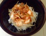 柔らか美味い 牛焼肉キムチ丼作り方6写真