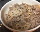 牛肉とレンコンのピリ辛きんぴら作り方6写真