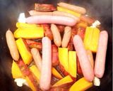 カレケチャ味のソーセージ☆カリーブルスト作り方3写真