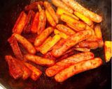 カレケチャ味のソーセージ☆カリーブルスト作り方5写真