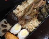 炊飯器で炊いて〜鳥釜飯弁当〜作り方15写真