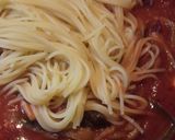 蛸茄子トマトスパゲッティ作り方7写真