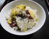 さつまいもご飯作り方4写真