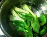 超簡単‼あったかチンゲン菜のホタテ餡！作り方3写真