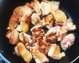 鶏もも肉とさつまいものこっくり煮作り方3写真