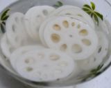きくらげ入りの蓮根肉詰め米粉揚げ♪作り方1写真