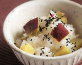 * お鍋でほくほく♪ さつまいもご飯♡作り方4写真