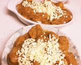 カレーリメイク☆カレーうどんグラタン風作り方7写真