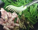 ほうれん草たっぷりペペロンチーノ♪作り方7写真