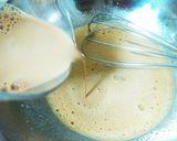 甘栗入り★ほろにがコーヒー蒸しパン♪作り方5写真
