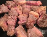 【圧力鍋】牛バラ肉の赤ワイントマト煮作り方2写真