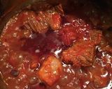 【圧力鍋】牛バラ肉の赤ワイントマト煮作り方4写真