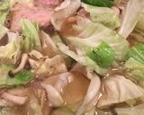 豚バラとキャベツの塩レモン煮作り方3写真