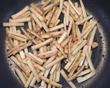 ちょっぴり洋風太っちょごぼうきんぴら♪作り方3写真