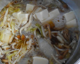 簡単和食♪豆腐と白菜 なめこの白だし煮！作り方7写真