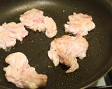 豚肉と長芋と青菜のチリソース煮作り方4写真