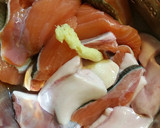 今日は鮭の切り落とし❖白子入り❖お味噌汁作り方2写真