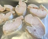 簡単！鶏ハムのチーズ焼き。おつまみに♪作り方1写真