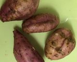 時間がない時の ハイブリッド蒸し焼き芋作り方1写真