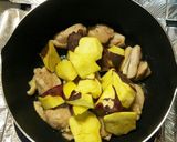 超簡単♡さつま芋＆鶏肉のコーンスープ煮♪作り方4写真