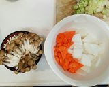 【汁物】秋の味覚凝縮♡具だくさん豚汁作り方1写真