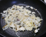 さんまのオイル漬けで和風きのこパスタ作り方2写真