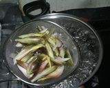 リンゴ酢でさっぱり　みょうがの甘酢漬け作り方4写真