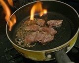 カリッと茄子と牛肉の味噌バター和え作り方9写真
