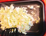 明太子餅チーズのもんじゃ焼きパーティー♡作り方3写真