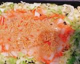 明太子餅チーズのもんじゃ焼きパーティー♡作り方6写真