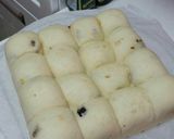 ドライフルーツとクリチの白いちぎりパン。作り方11写真
