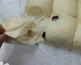 ドライフルーツとクリチの白いちぎりパン。作り方12写真